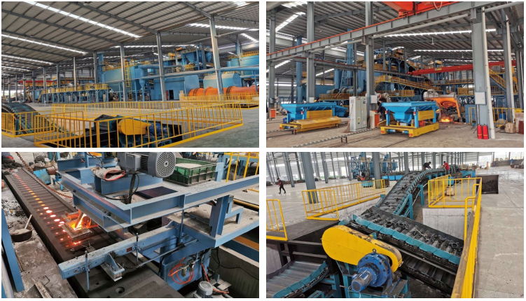 5 x automatic casting line

